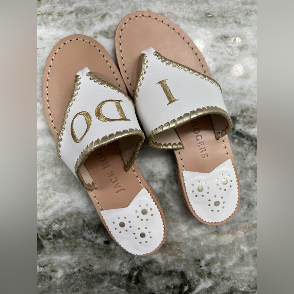 Jack Rogers I DO Sandals